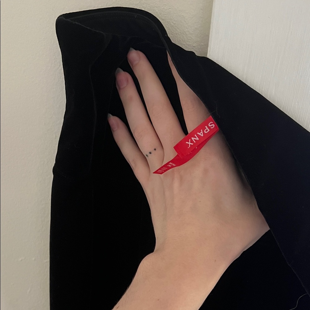 SPANX Black Velvet Wrap